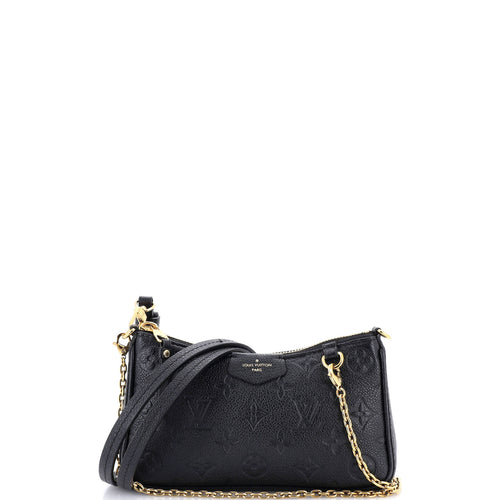 Easy Pouch on Strap Monogram Empreinte Leather