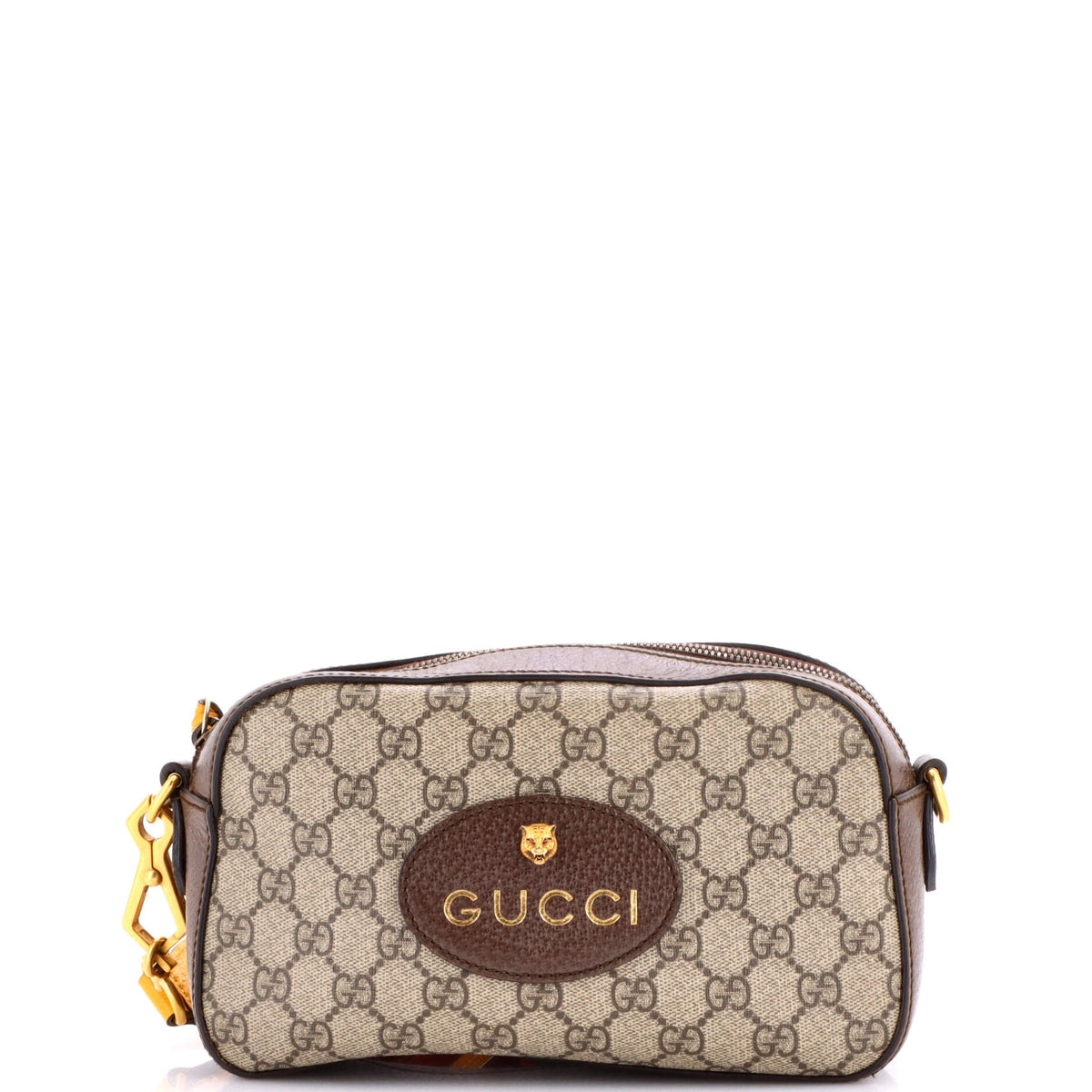 Gucci GUCCI Neo Vintage Camera Messenger Bag GG Coated Canvas