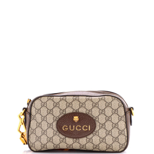 GUCCI Neo Vintage Camera Messenger Bag GG Coated Canvas