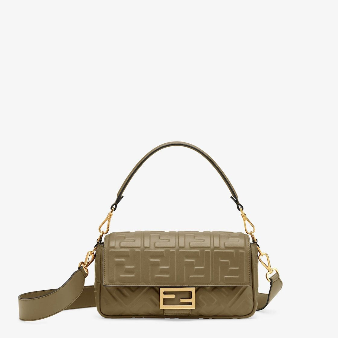 Fendi Women's Baguette Bag in Avocado | 8BR600A72V