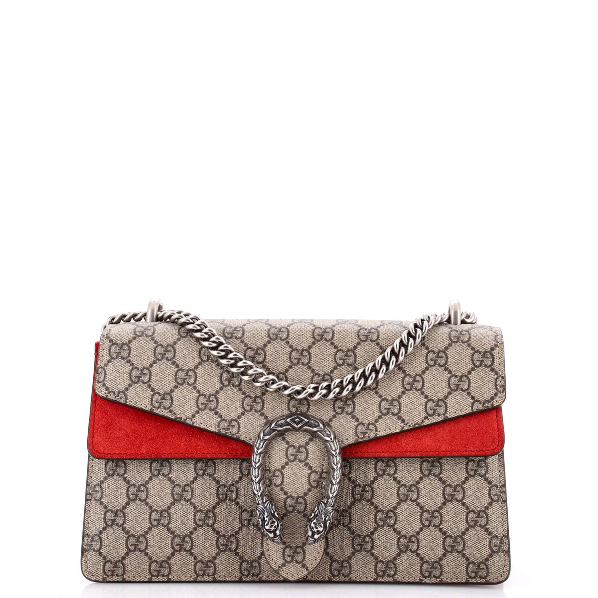 Gucci GUCCI Dionysus Bag GG Coated Canvas Small