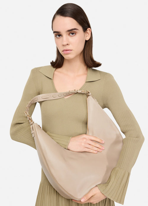 Liu Jo Sac Hobo Grand Format Avec Cha??ne