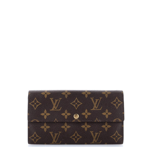Sarah Wallet Monogram Canvas
