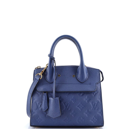 Pont Neuf Handbag Monogram Empreinte Leather Mini