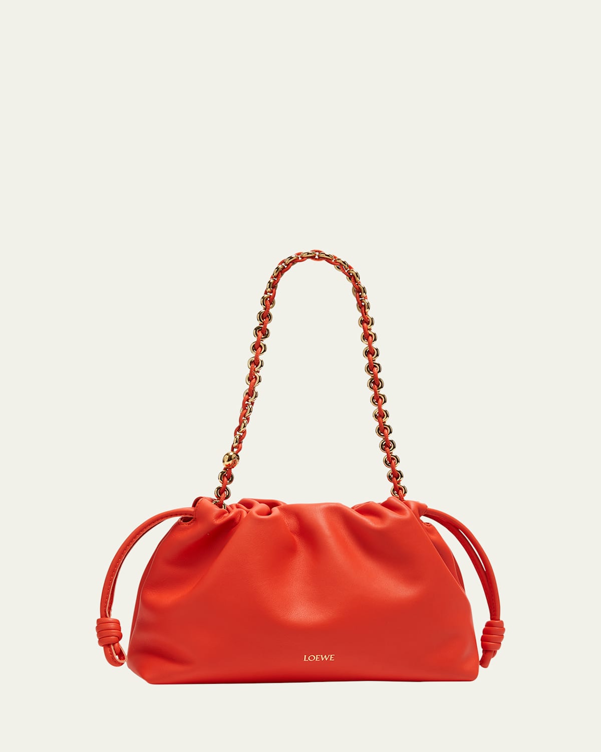 Loewe Flamenco Bag in Napa Leather with Detachable Chain