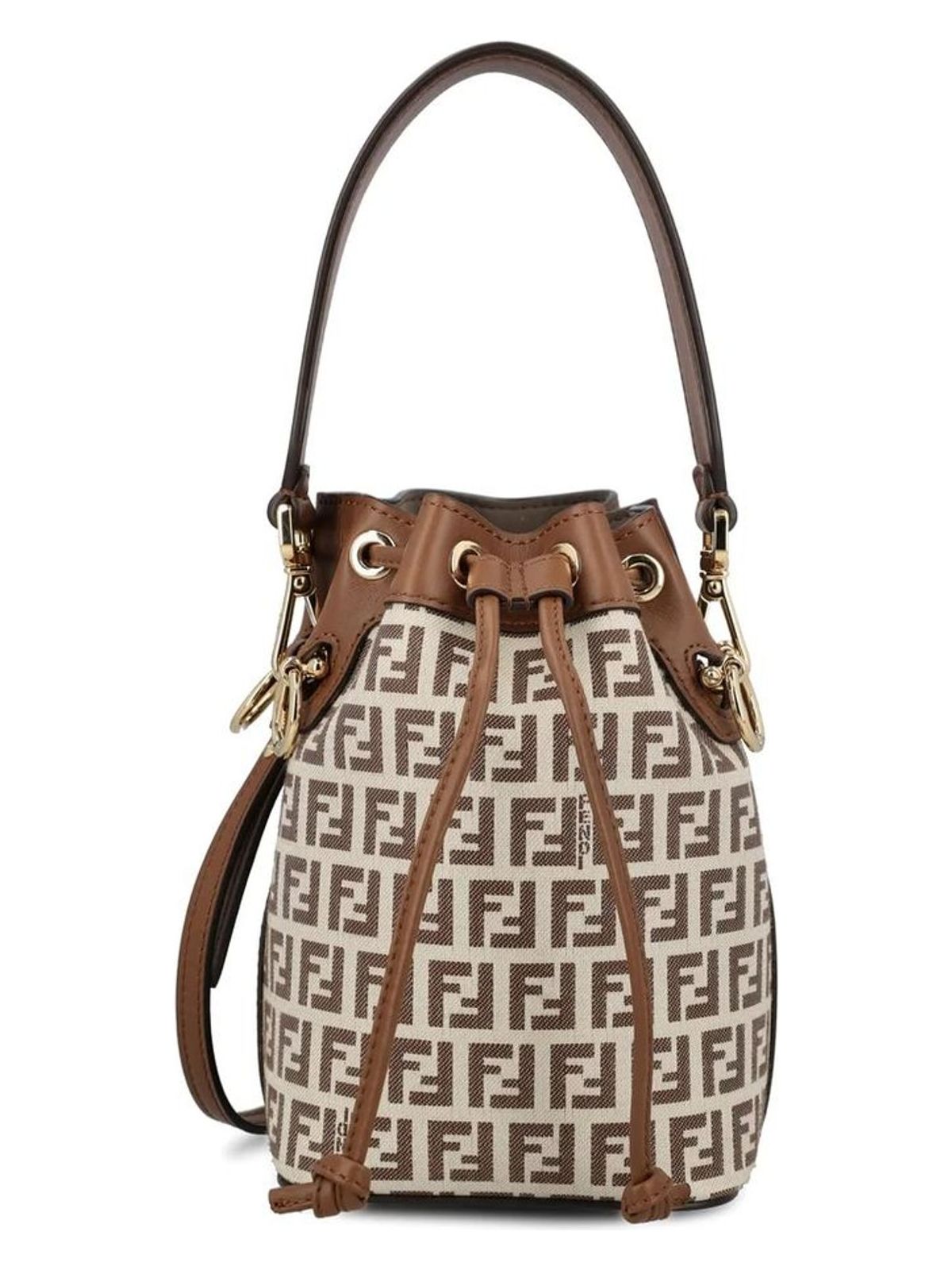 Fendi Women's Mon Tresor Mini Bag in Brown | Size UNICA | 8BS010ARBN