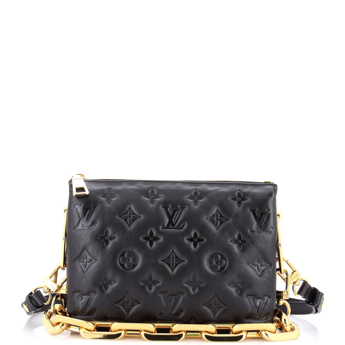 Louis Vuitton Coussin Bag Monogram Embossed Lambskin BB