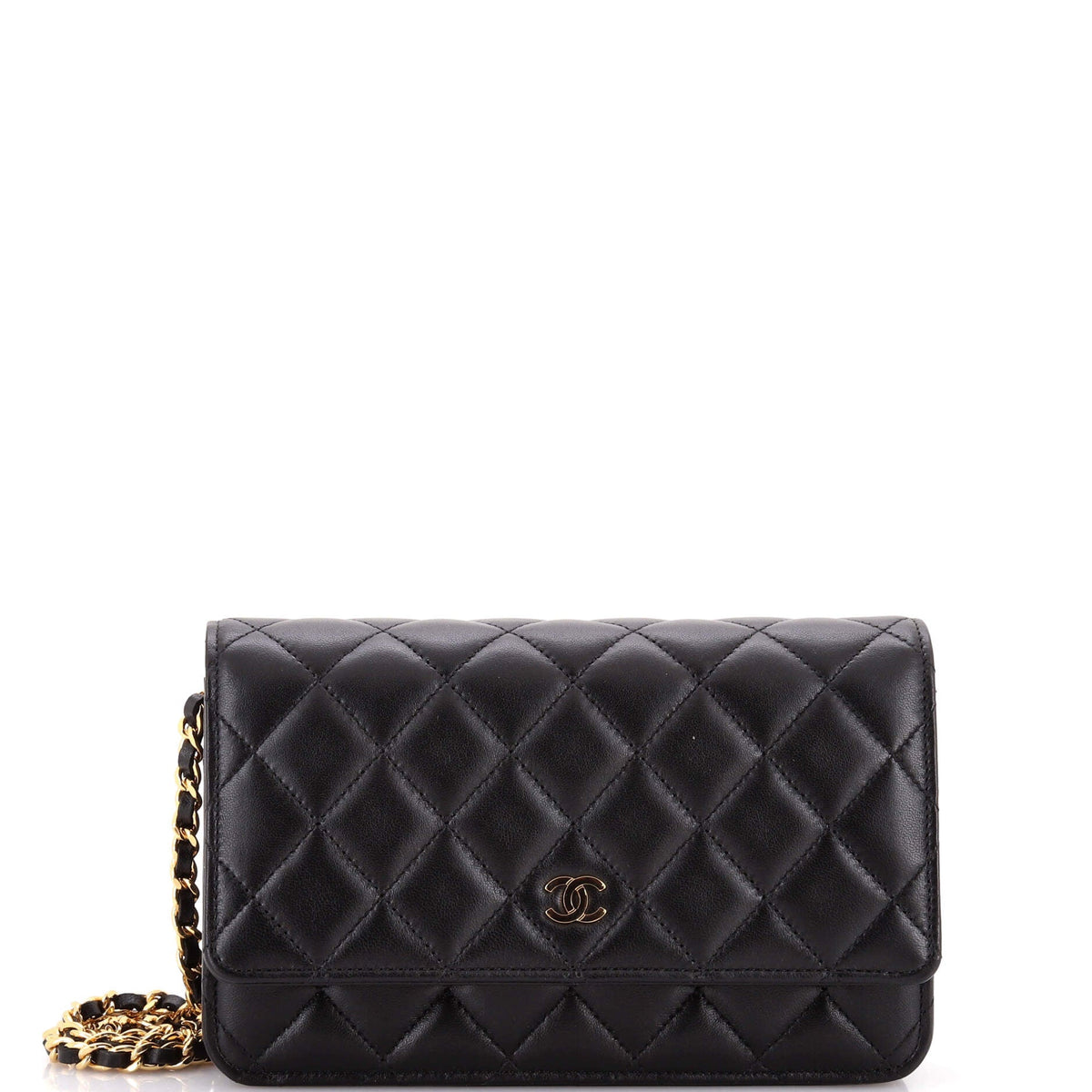 Chanel CHANEL Wallet on Chain Quilted Lambskin