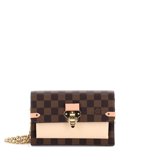 Vavin Chain Wallet NM Damier with Leather