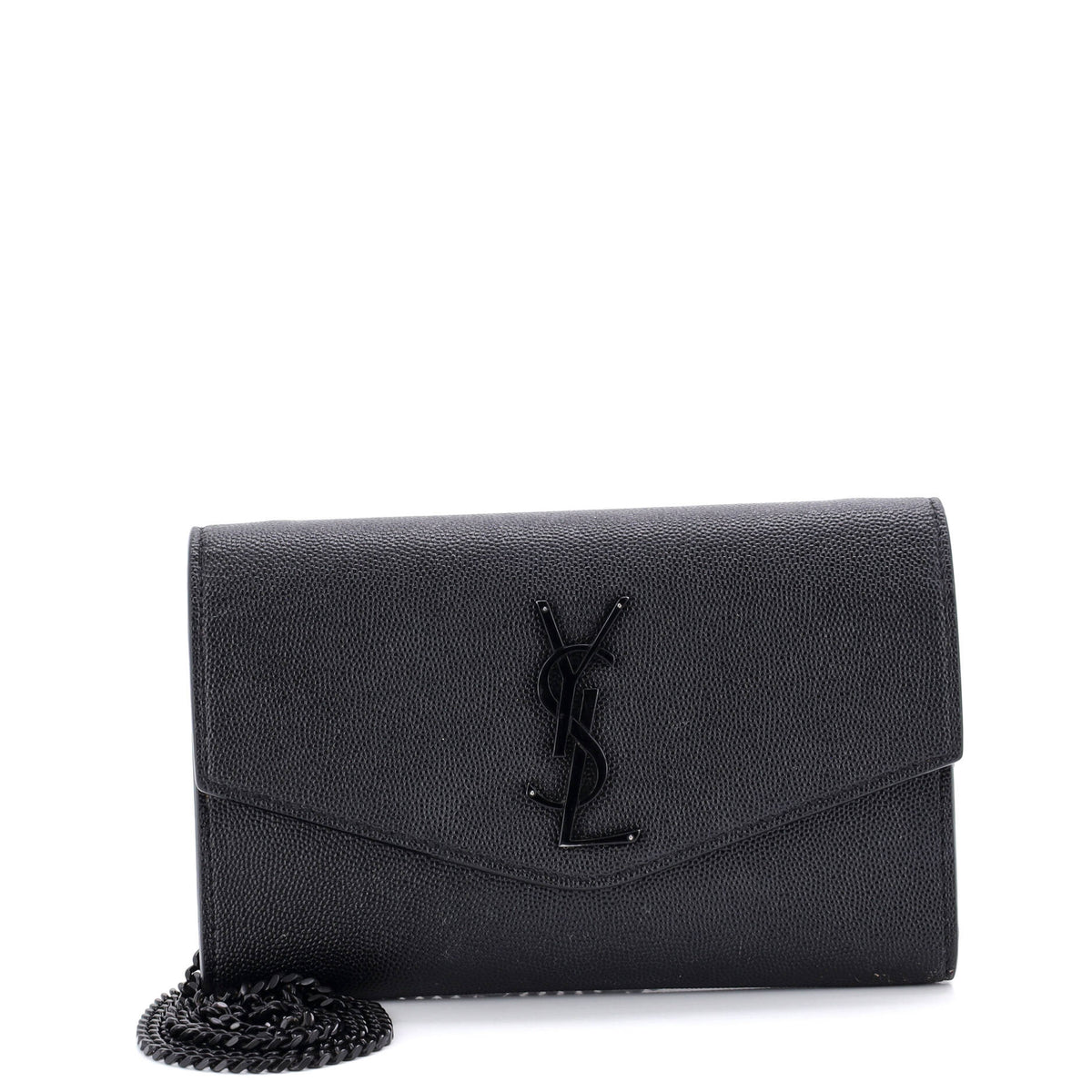 Saint Laurent Uptown Chain Wallet Leather