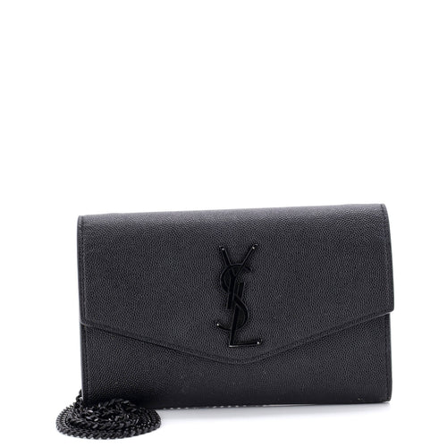 Uptown Chain Wallet Leather