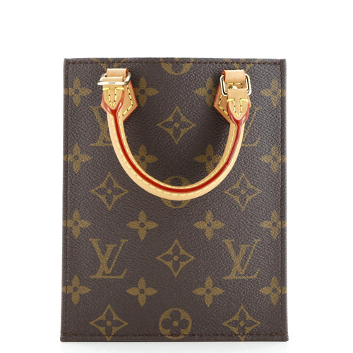 Petit Sac Plat Bag Monogram Canvas