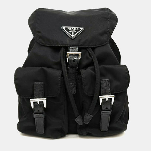 Re-Nylon Two Pocket Backpack bag