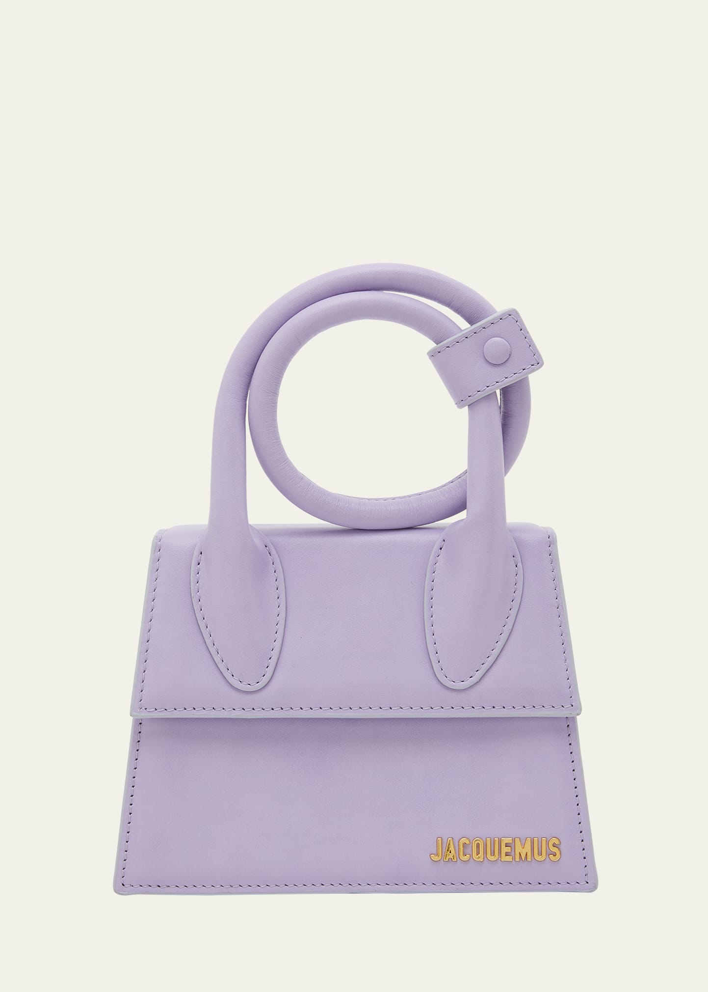 Jacquemus Le Chiquito Noeud Coil Top-Handle Bag