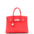 Birkin Handbag Geranium Epsom with Palladium Hardware 30