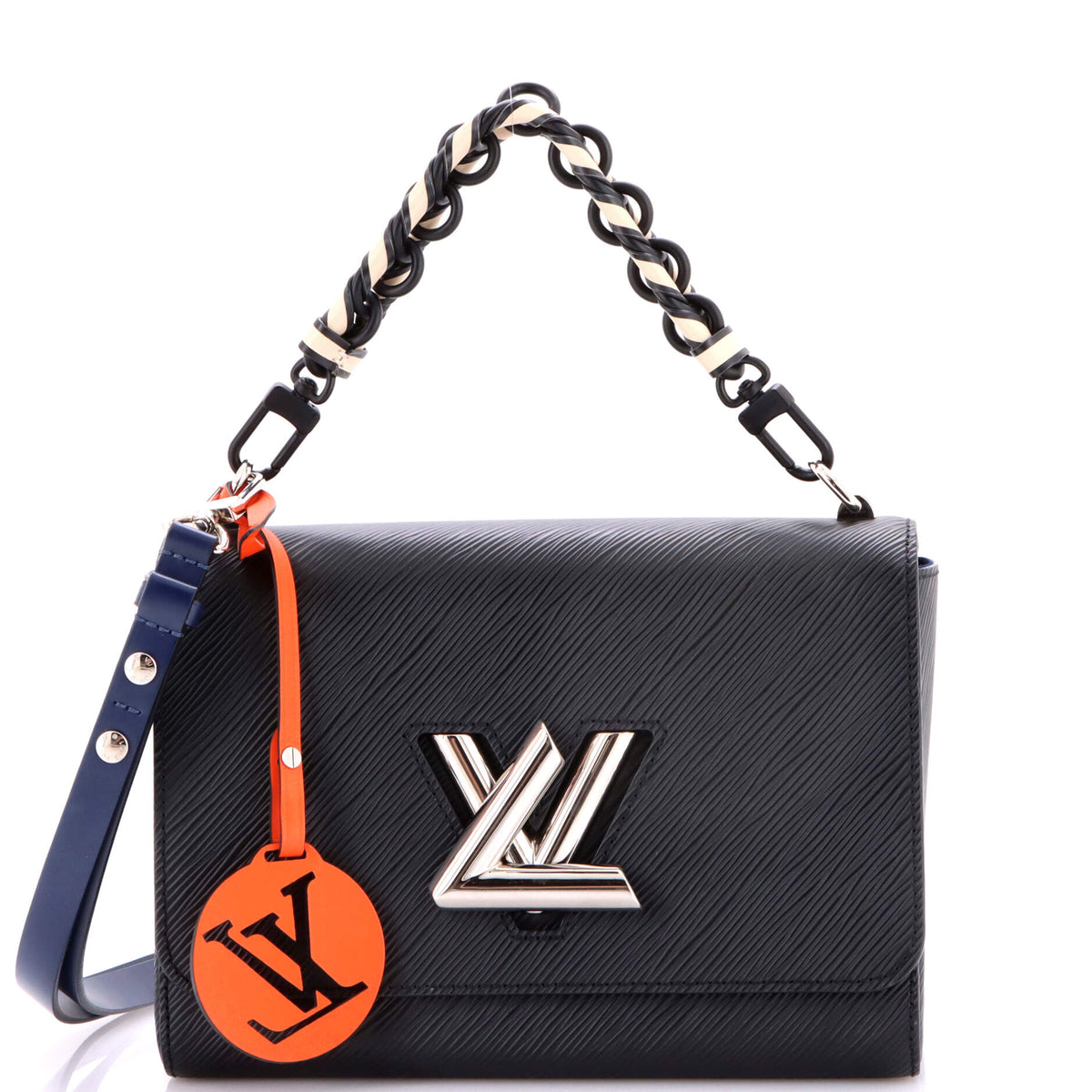 Louis Vuitton Braided Handle Twist Bag Epi Leather MM