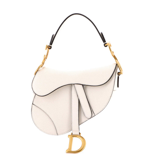Saddle Handbag Leather Mini