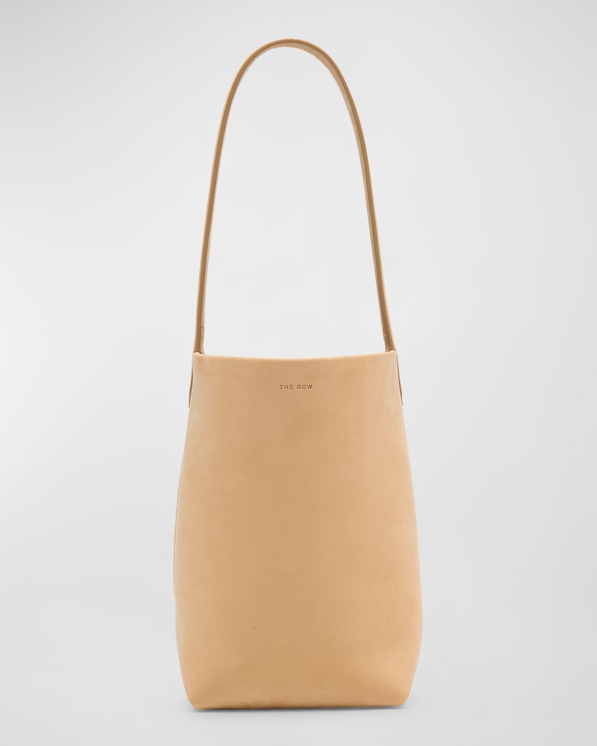 The Row Park Small North-South Tote Bag in Nubuck Leather