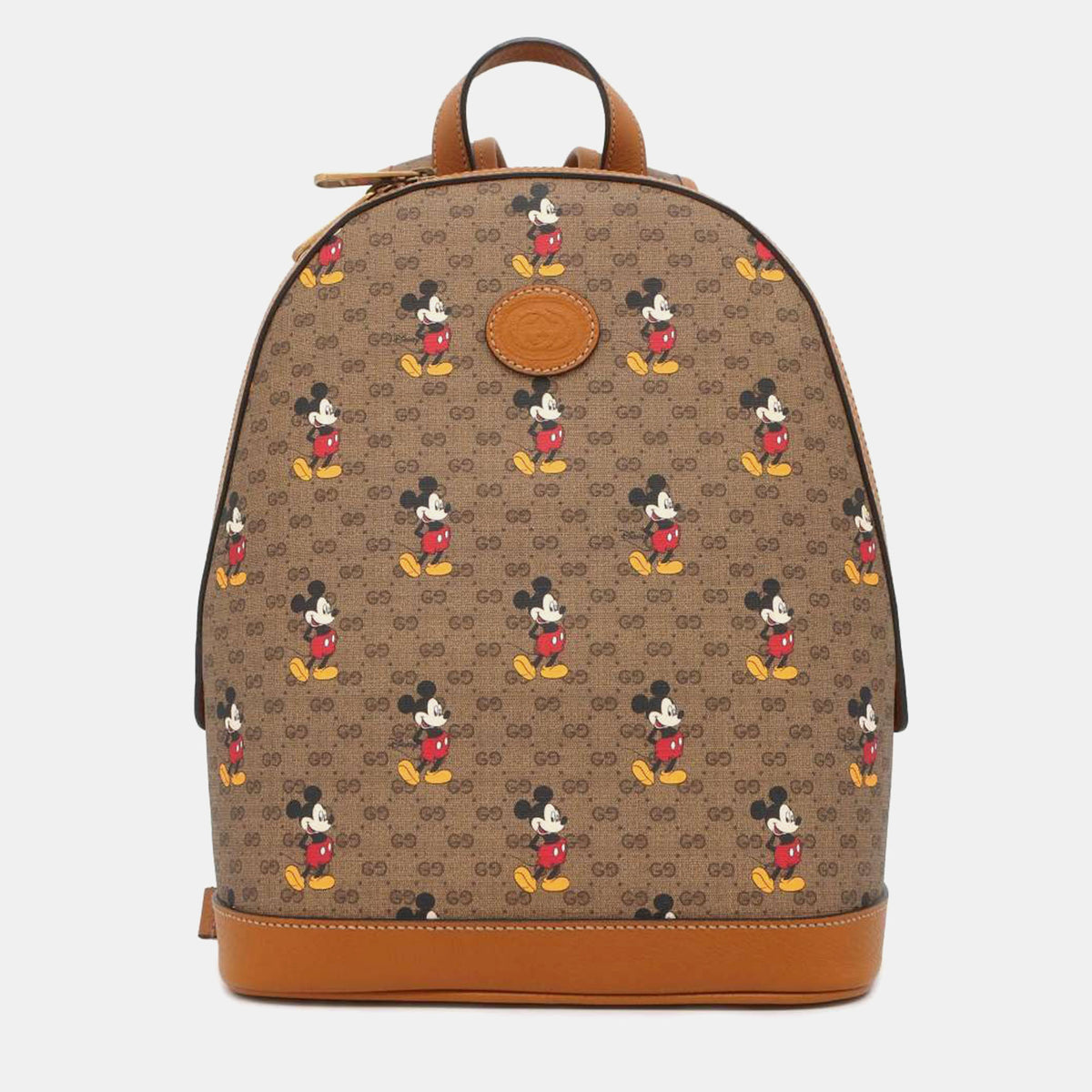 Gucci Beige Canvas Disney Backpack