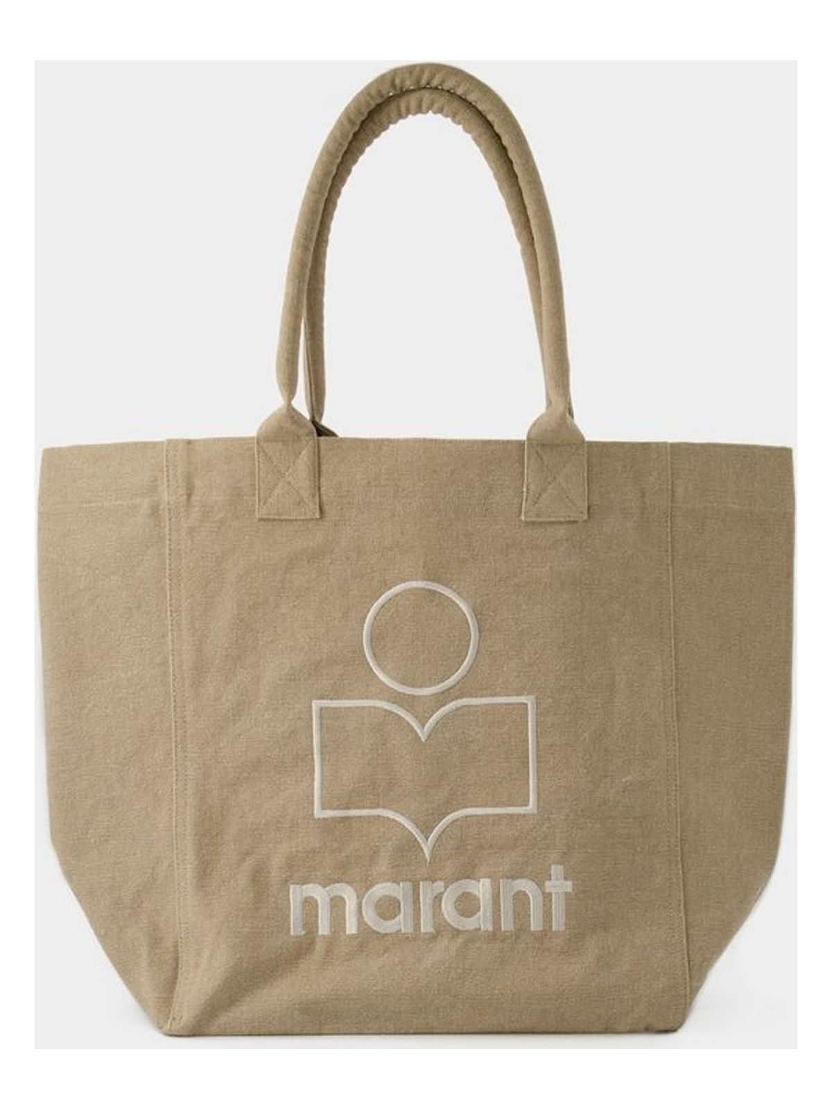 Isabel Marant Women's Yenky Tote Bag in Beige | PM0001FA Color A1X19M Color 90BE