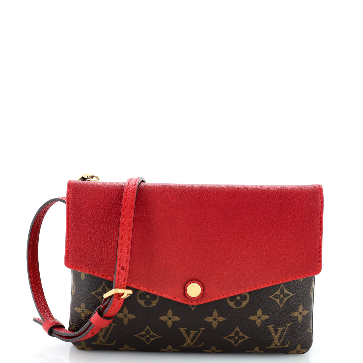 Louis Vuitton Twice Handbag Monogram Canvas