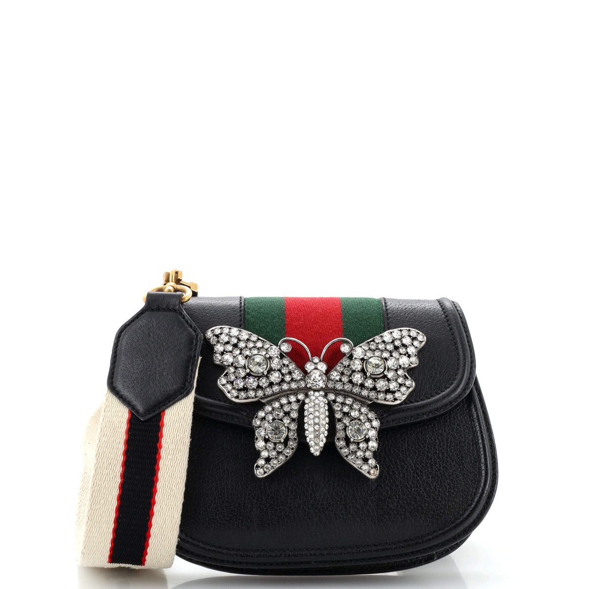 Gucci GUCCI Totem Shoulder Bag Leather Small