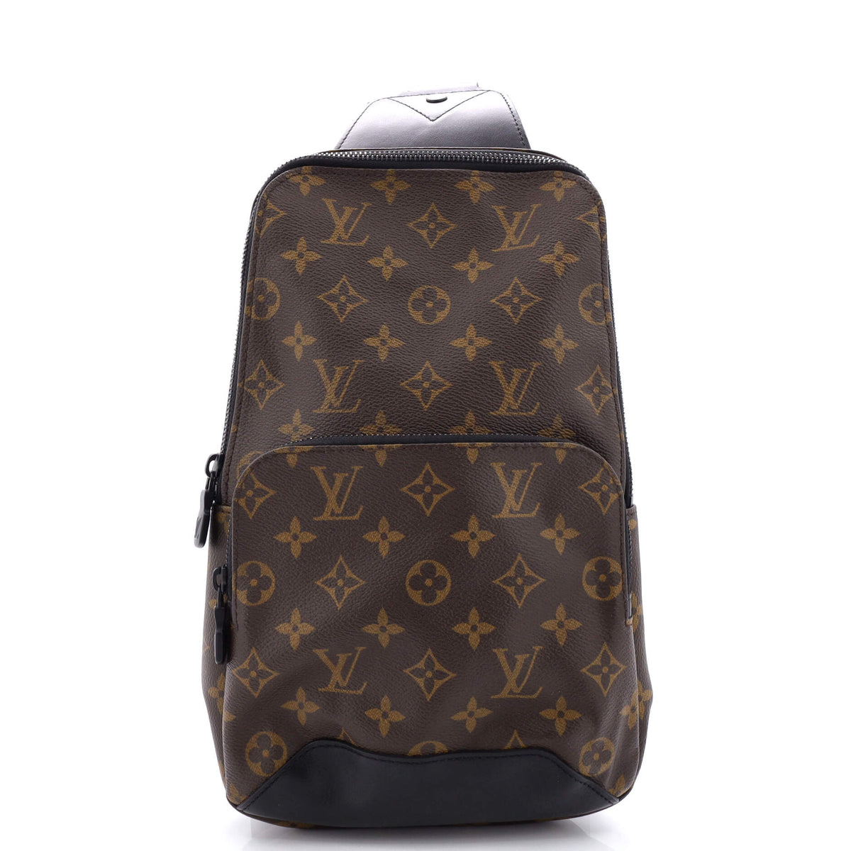 Louis Vuitton Avenue Sling Bag Macassar Monogram Canvas