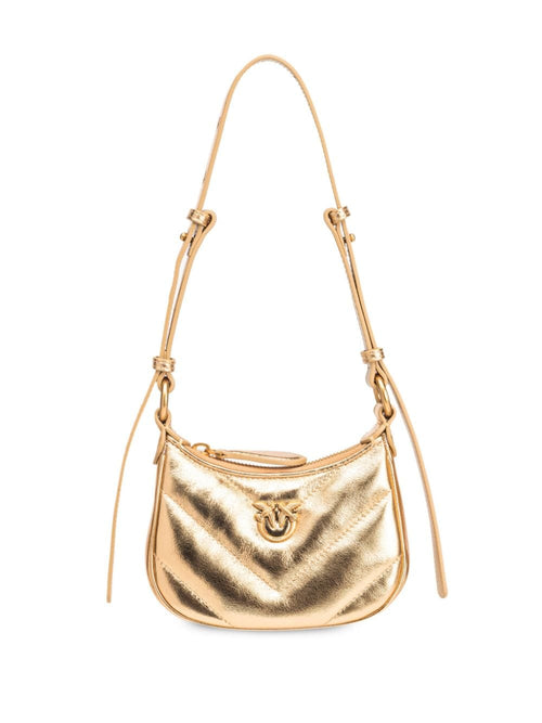 Women's Gold-Tone Goatskin Shoulder Bag in Golden | Size UNI | 103538 Color A1ROZZLQ