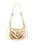 Women's Gold-Tone Goatskin Shoulder Bag in Golden | Size UNI | 103538 Color A1ROZZLQ