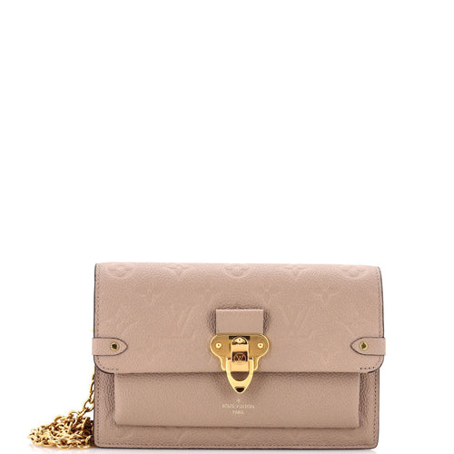 Vavin Chain Wallet Monogram Empreinte Leather