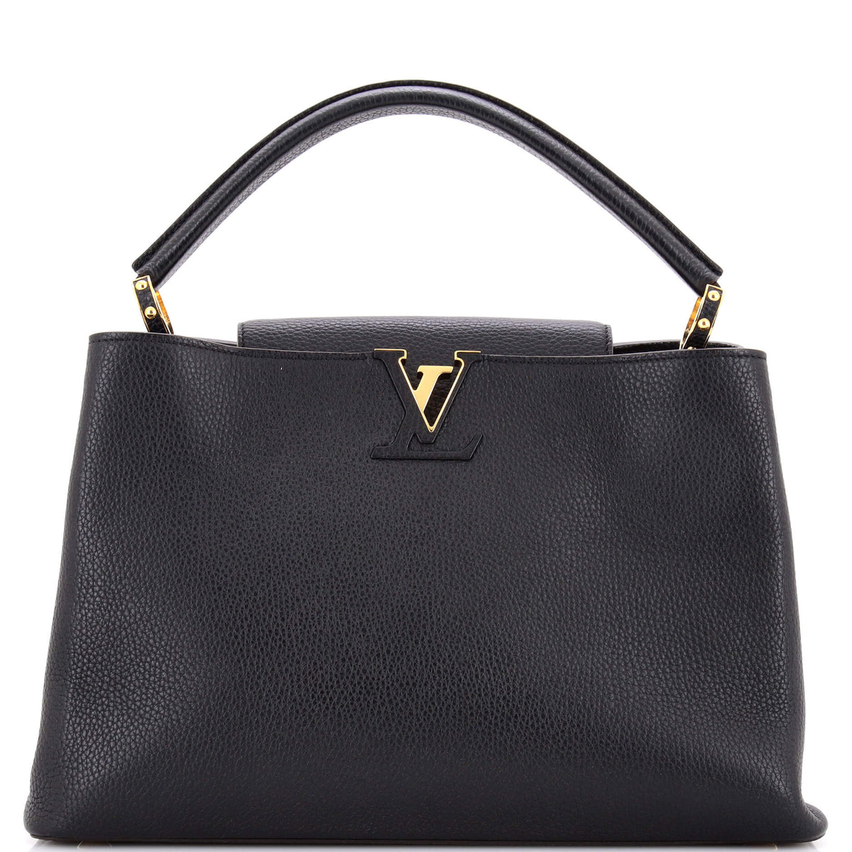 Louis Vuitton Capucines Bag Leather MM
