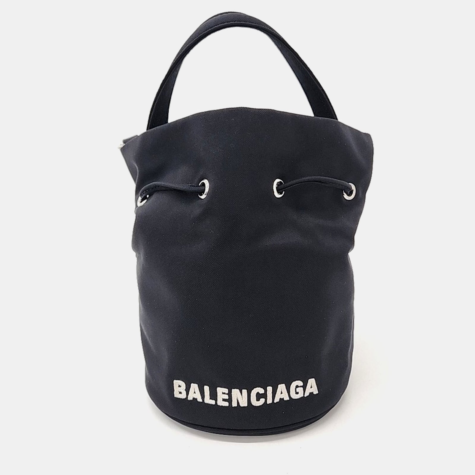 Balenciaga Beuteltasche mit Kordelzug und Rädern, XS