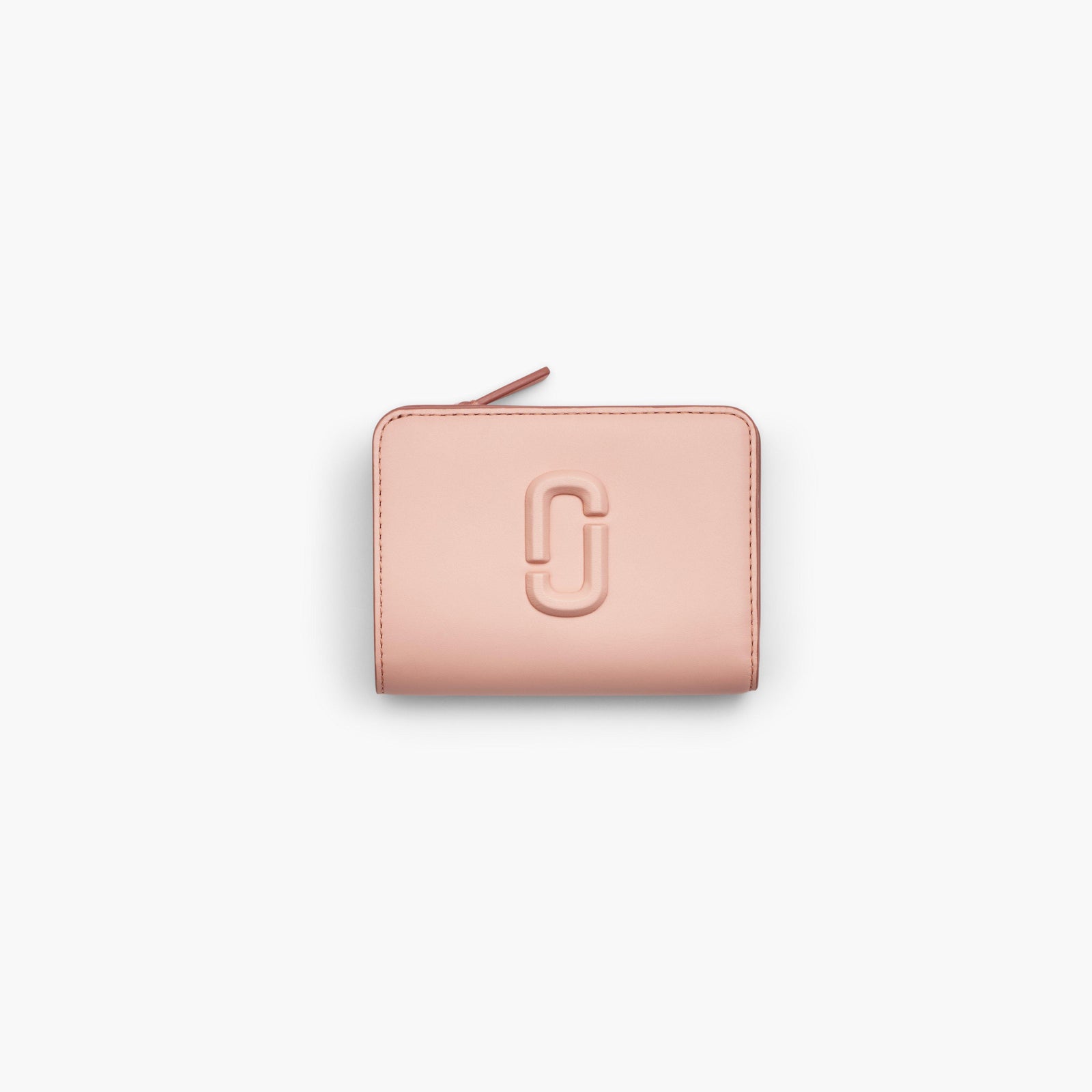 Marc Jacobs The Covered J Marc Mini Compact Wallet in Rose