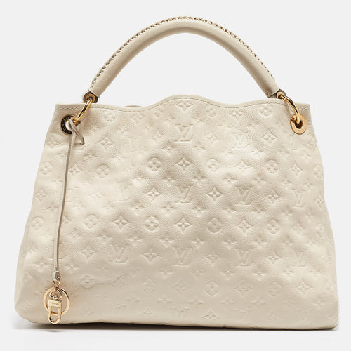 Neige Monogram Empreinte Leather Artsy MM Bag