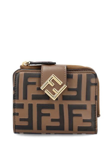 Fendi Women's Ff Diamonds Wallet in Mayanero | 8M0490ADYM