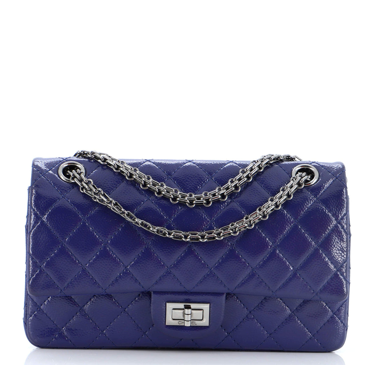Chanel CHANEL Reissue 2.55 Flap Bag Quilted Caviar 225