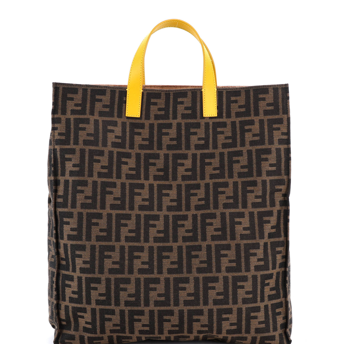 Fendi FENDI Open Shopping Tote Zucca Canvas Tall