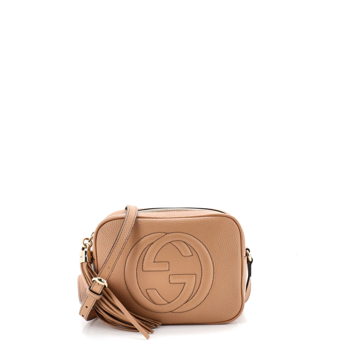 Gucci GUCCI Soho Disco Crossbody Bag Leather Small