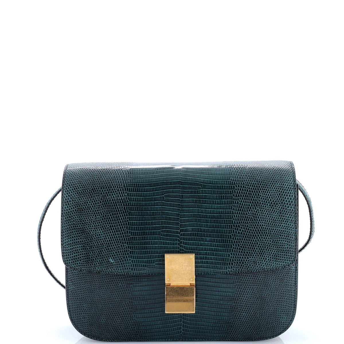 Celine CELINE Classic Box Bag Lizard Medium