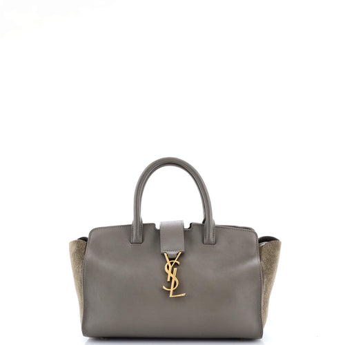 Monogram Cabas Downtown Leather with Suede Baby