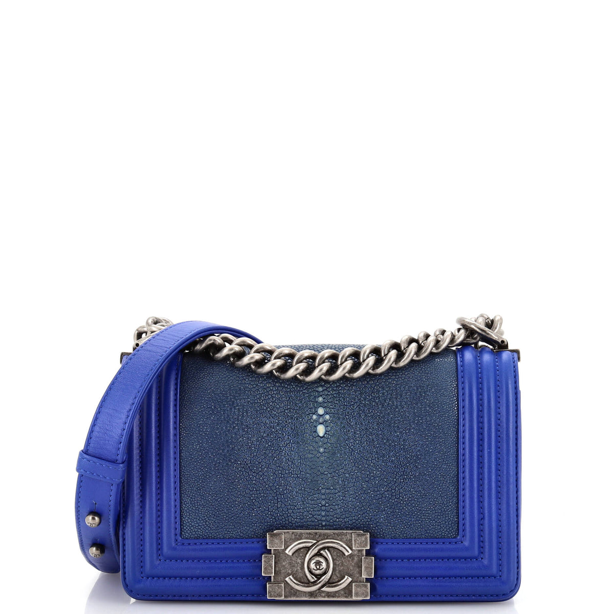 Chanel CHANEL Boy Flap Bag Stingray Small