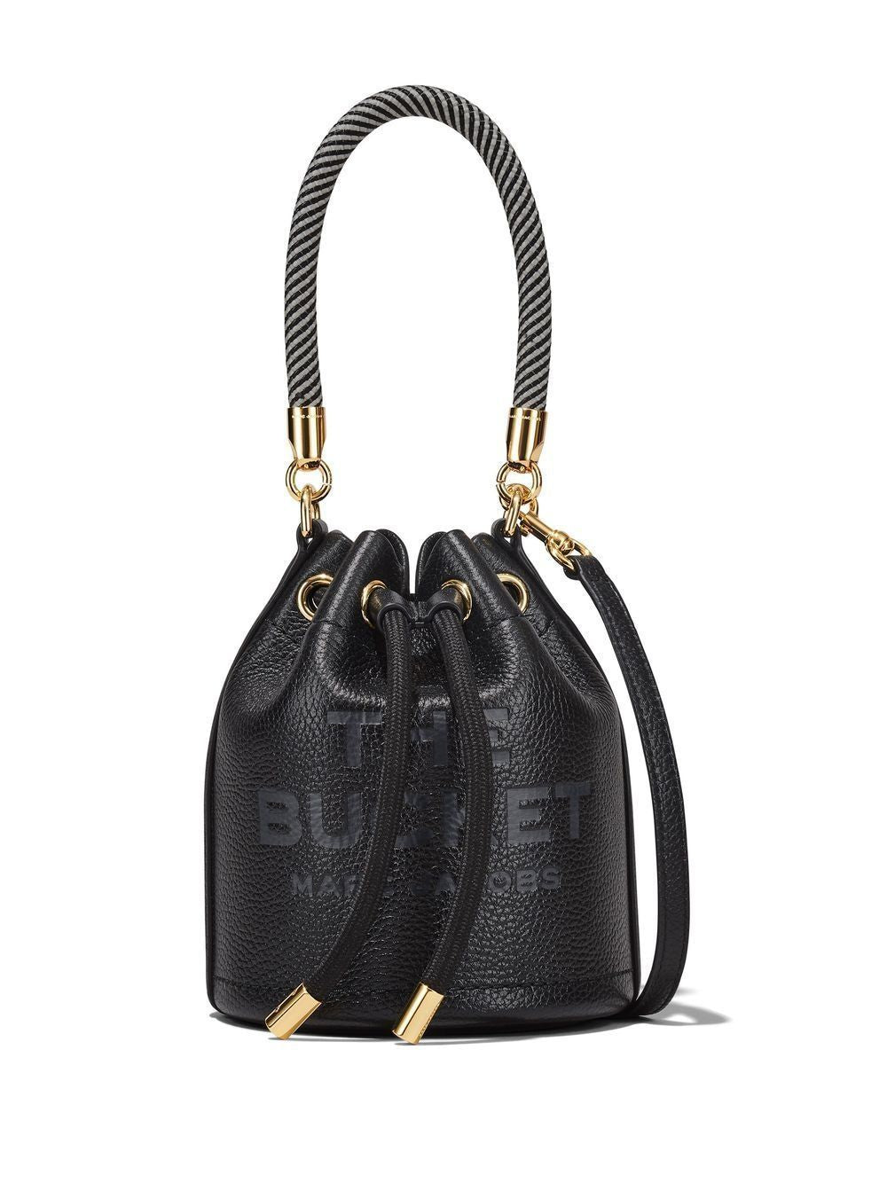 Marc Jacobs Women's The Leather Mini Bucket Bag in 001 | 2S3HCR058H03001