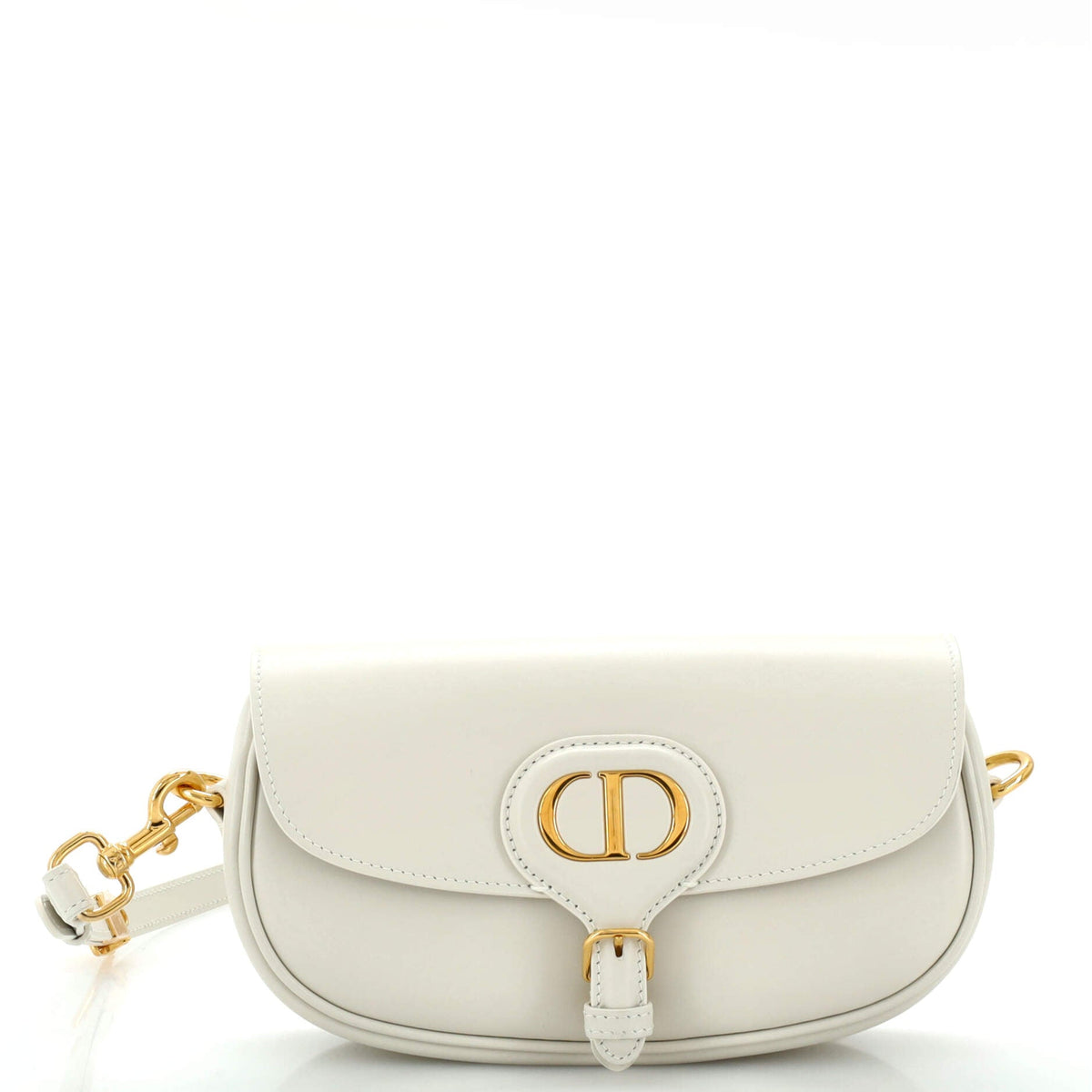 Christian Dior Bobby Flap Bag Leather East West