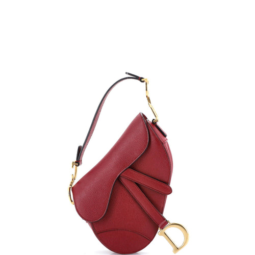 Saddle Handbag Leather Mini