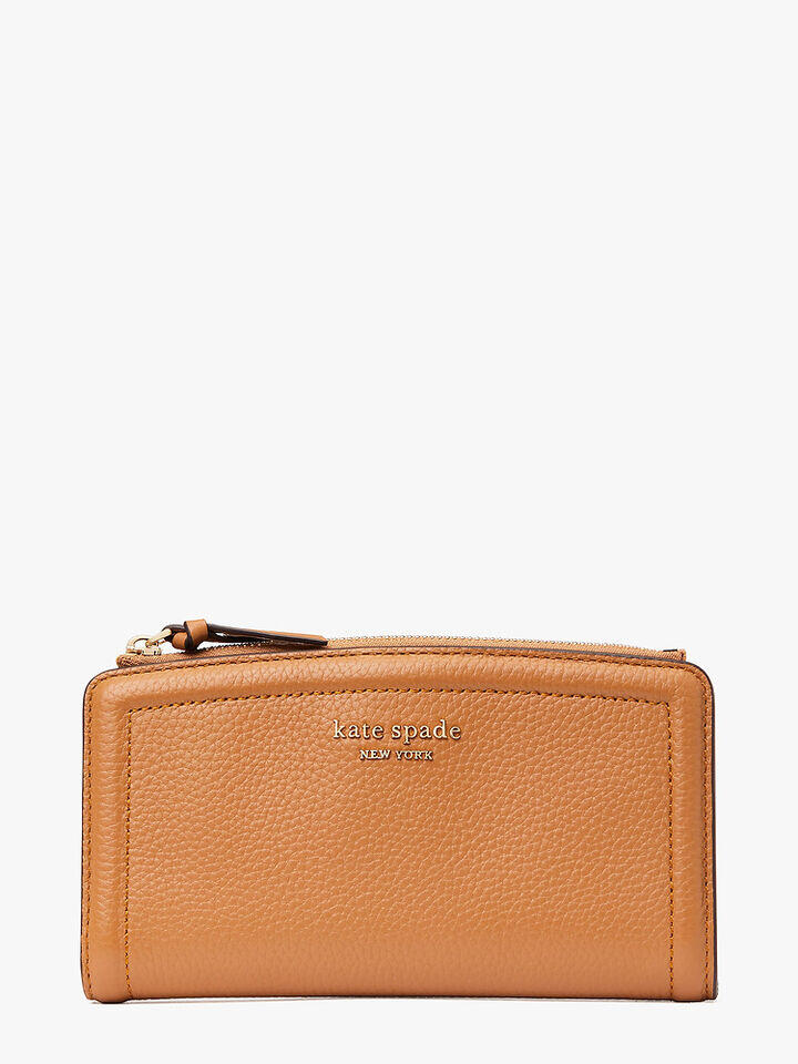 Kate Spade Au knott zip slim wallet