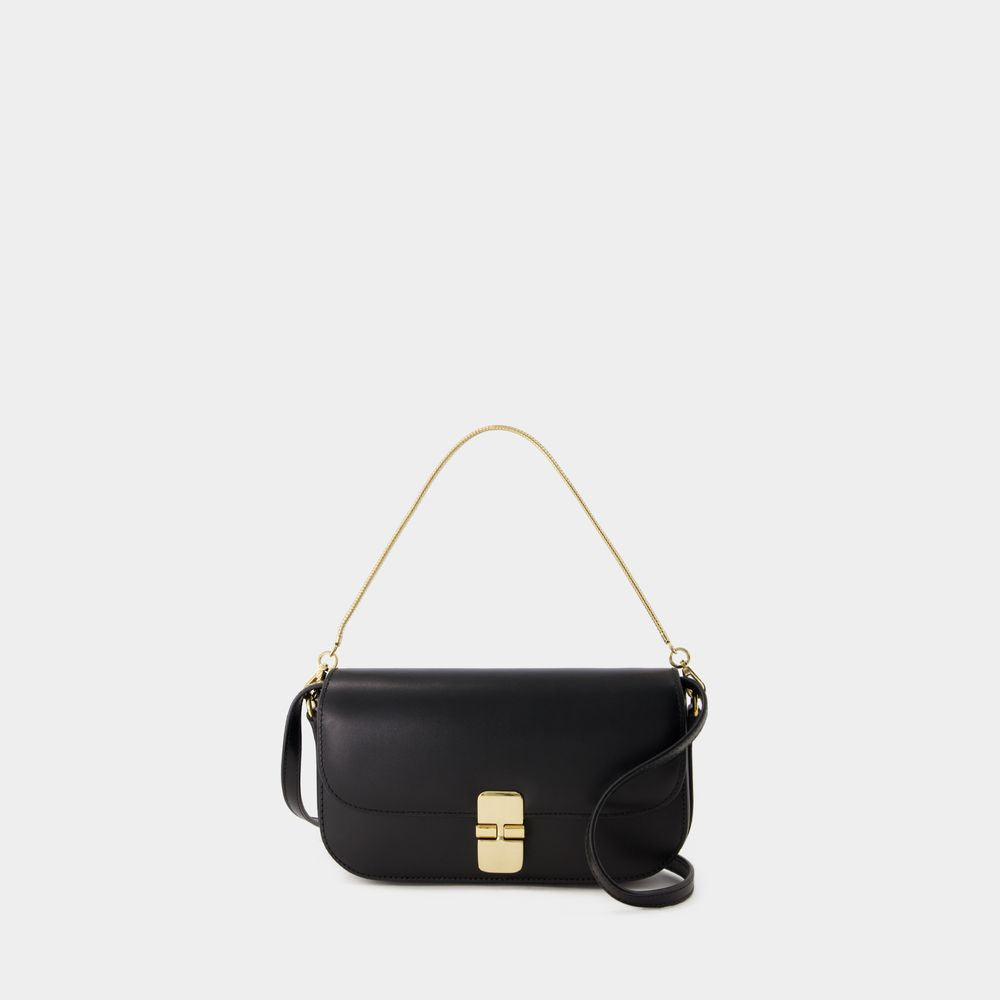 A.p.c. Women's Grace Chaine Clutch in Black | PXBMW Color F61882 Color LZZ