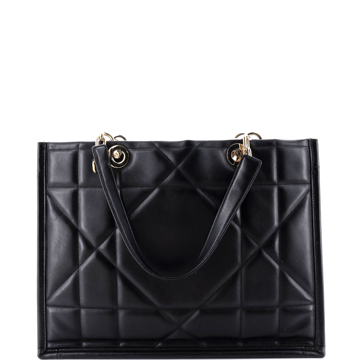 Christian Dior Essential Tote Archicannage Quilt Calfskin Medium