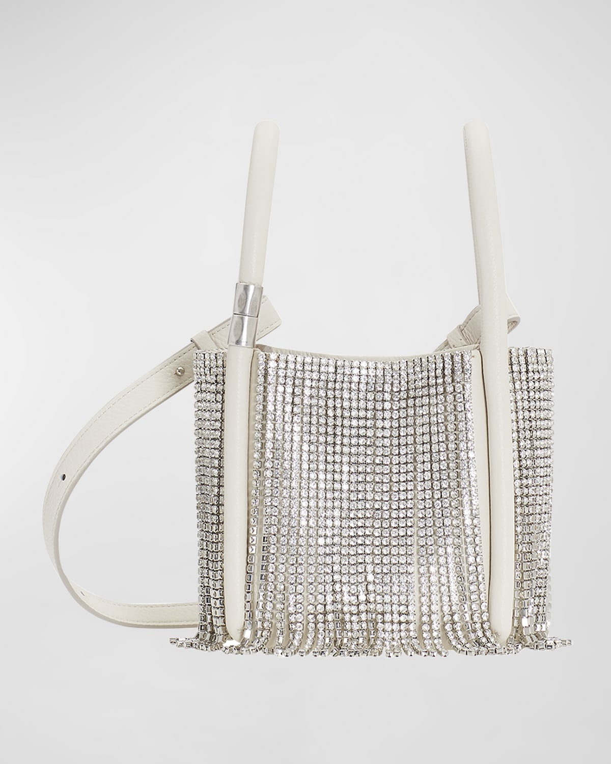 Boyy Lotus 12 Crystal Fringe Top-Handle Bag