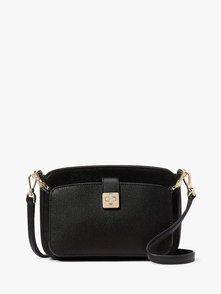 Kate Spade Au Phoebe Refined Grain Leather Turnlock Crossbody Duo