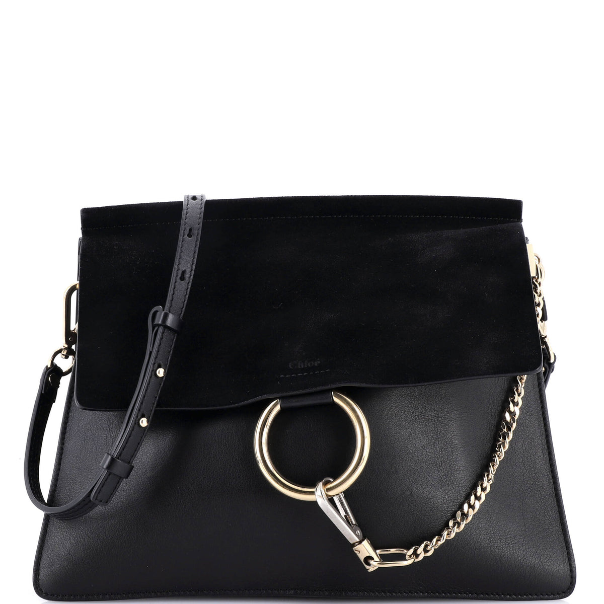 Chloe CHLOE Faye Shoulder Bag Leather Medium